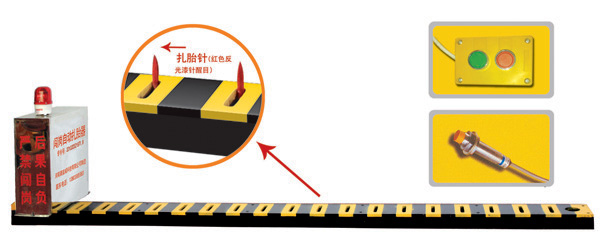 常山县V3嵌入式闯岗自动扎胎器/阻车器